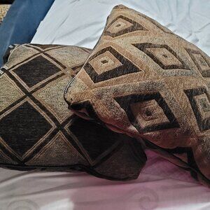 Decorative pillows for a couch